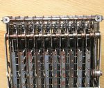 Shoebox Burroughs Calculator, mechanism bottom
