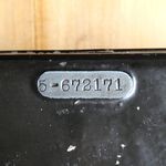 Burroughs Calculator, serial number