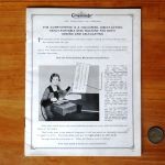 Easy Instructions for the Comptometer 1920, UK version