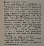 1930 Organisations-Lexikon - Record