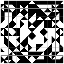 Diamond and diagonal pattern solution