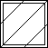 Diagonals and border pattern