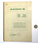 Parts listing 1961