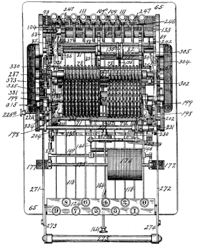 W. W. Hopkins' Adding, Subtracting and Recording Machine