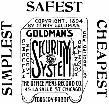 Goldman's Security System