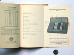 Bedienungs-Anleitung für die Badenia Universal-Rechenmaschine Modell TE
