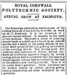 1894-08-30 The Royal Cornwall Gazette Falmouth Packet and General Advertiser (UK)