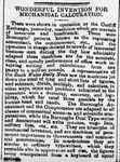 1894-03-17 South Wales Daily News, Demonstration of the Comptometer and Burroughs machines.