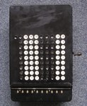 Shoebox Burroughs Calculator, top view