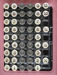 Princess Anne Calculator, keyboard