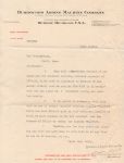 Burroughs Letter