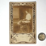 Burroughs real photo postcard