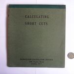 Calculating Short Cuts, front cover