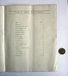 Instructions pour utiliser la Burroughs Calculator, table of contents