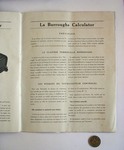 Instructions pour utiliser la Burroughs Calculator, Burroughs Calculator 2