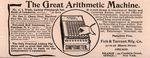 1895 the great arithmetic machine