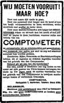 1919-05-03 Het Centrum, Move with the times advert