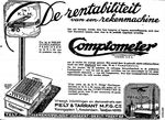 1927-10-19 Nieuwe Rotterdamsche Courant, Comptometers used at Philips and K.L.M.
