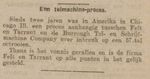 1915-04-13 Algemeen Handelsblad, Result of the court case between Felt & Tarrant and Burroughs