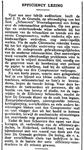 1928-05-18 Het Vaderland, Lecture about calculators at the Schoevers Institute.