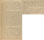 1928-05-19 Haagsche courant, Lecture about calculators at the Schoevers Institute.