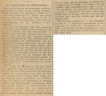 1928-05-19 Haagsche courant, Lecture about calculators at the Schoevers Institute.