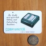 Comptometer Calendar 1954