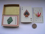 Box of Comptometer Playing Cards