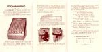Italian Comptometer Leaflet