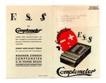 Comptometer Model S Card