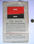 The Proof of the Pudding leaflet