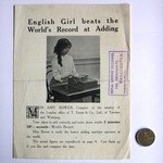 English Girl beats the World's Record at Adding