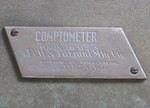 Comptometer Model J, Plate