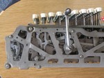 Comptometer Model J, Clearing mechanism