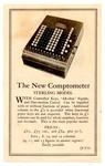 New Comptometer Decimal model/Sterling model, back