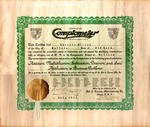 Comptometer Diploma, scan