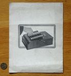 Easy Instructions for the Comptometer 1915, back