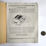 Easy Instructions for the Comptometer 1930, introduction