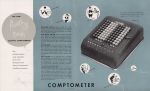Floating Touch Comptometer advertising leaflet
