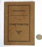 Handleiding voor de behandeling van den Comptometer, cover