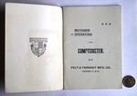 Methods of Operating the Comptometer, title page