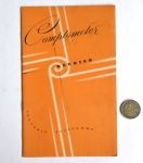 Comptometer Reunion Souvenir Programme, 1950