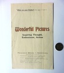 Wonderful Pictures booklet, front