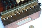 Wooden comptometer