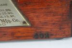 Wooden comptometer