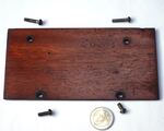 Wooden comptometer