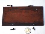 Wooden comptometer