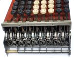 Wooden comptometer