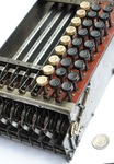 Wooden comptometer