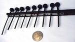 Wooden comptometer